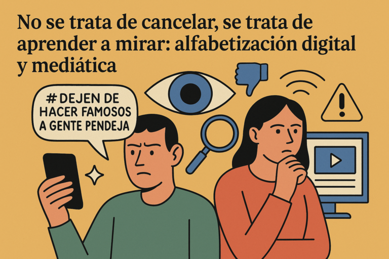 hacer famosa a gente pendeja